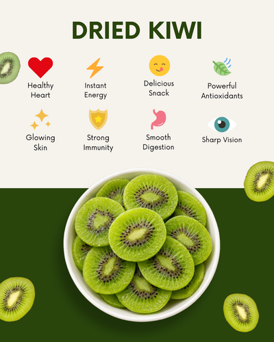 Dried Kiwi Slices | Healthy Fruit Snack India