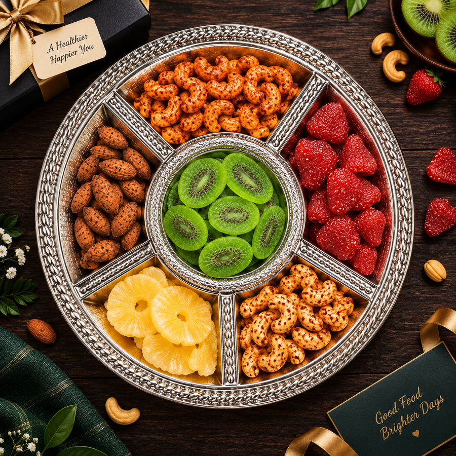 Grand Gourmet Dry Fruit & Roasted Nuts Gift Box