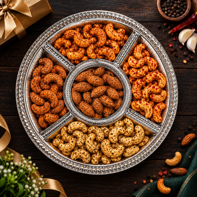 Grand Gourmet Dry Fruit & Roasted Nuts Gift Box