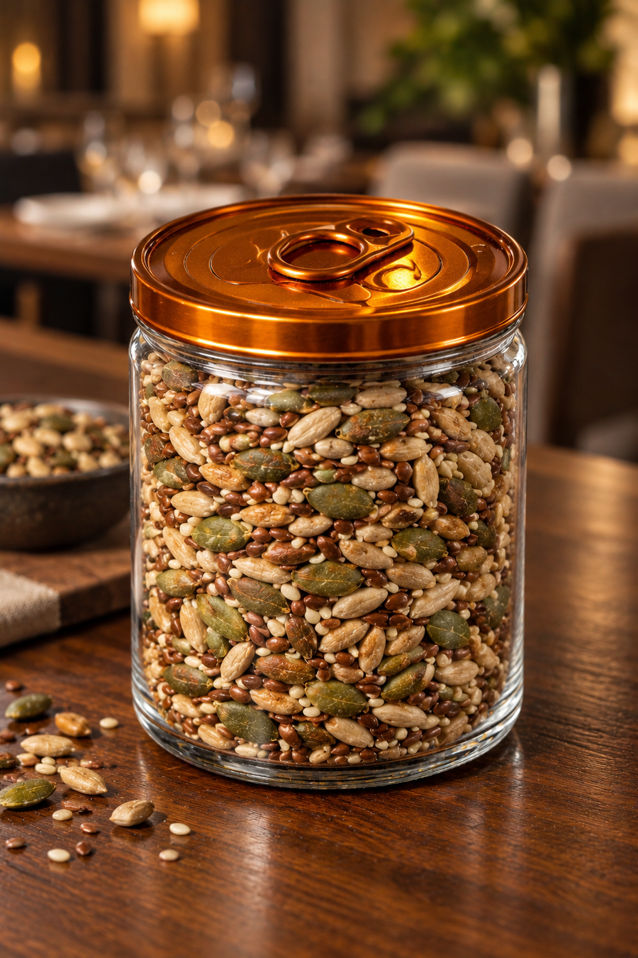 Dry Roasted Seed Mix | High Protein Healthy Snack India