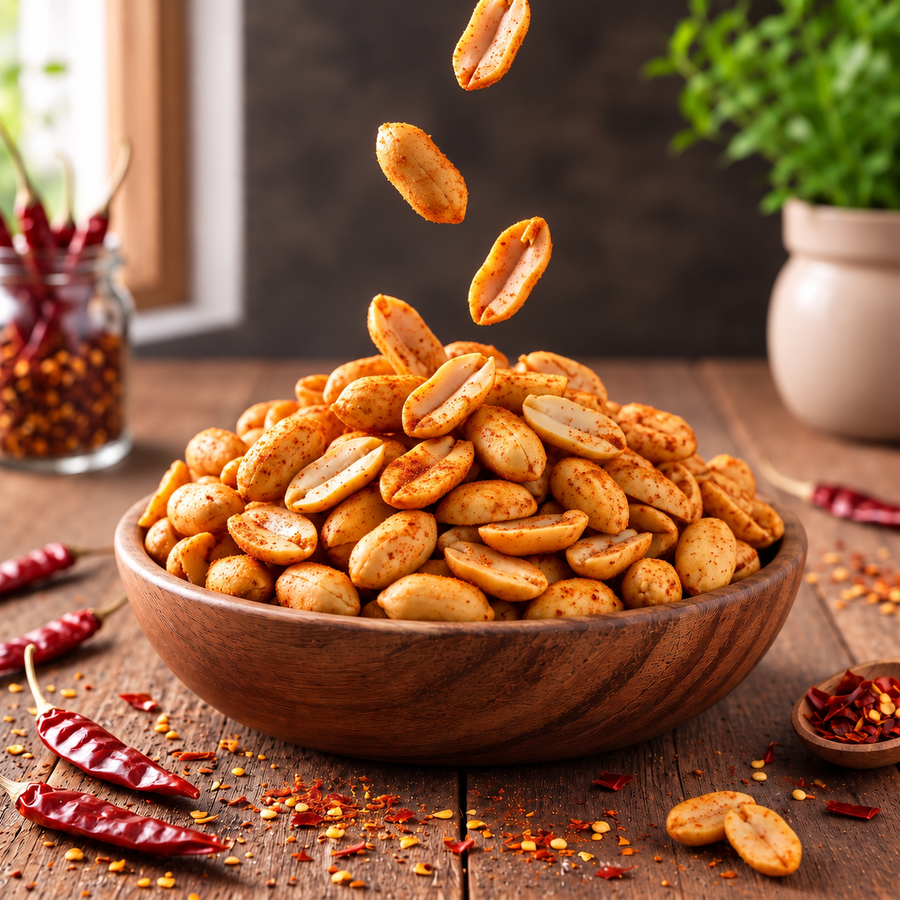 Dry Roasted Peri Peri Peanuts